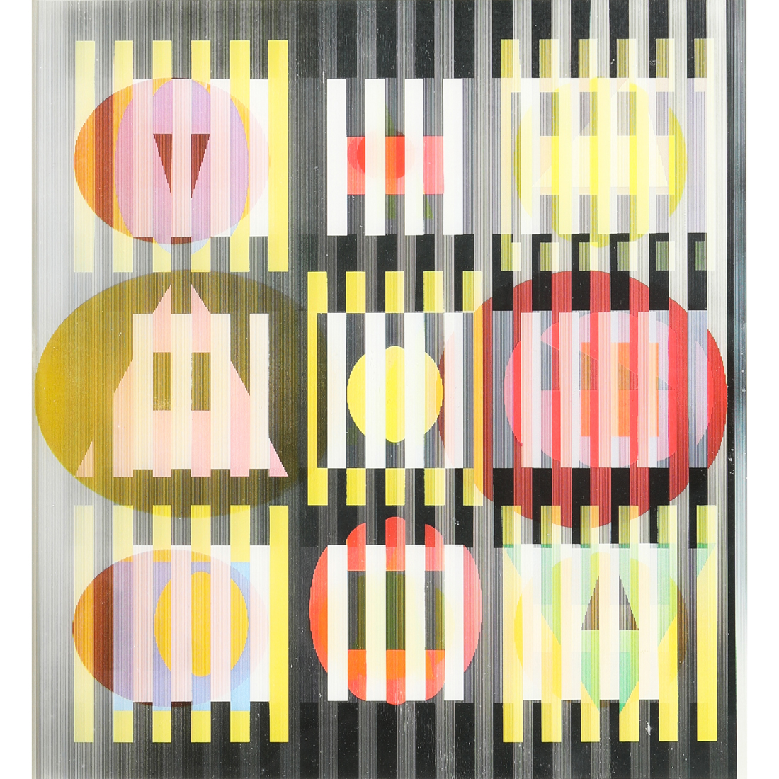 PRINT YAACOV AGAM Yaacov Agam 2d2ae8