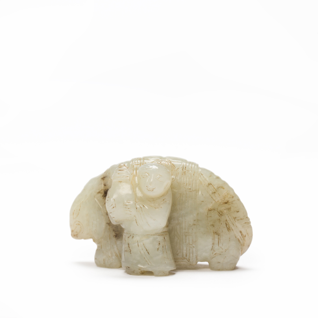 CHINESE WHITE JADE TOGGLE Chinese 2d2bb2