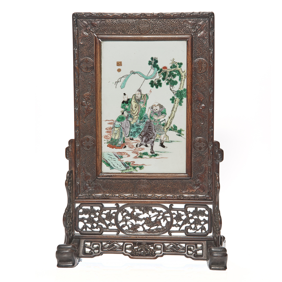 CHINESE FAMILLE VERTE PORCELAIN 2d2bcf