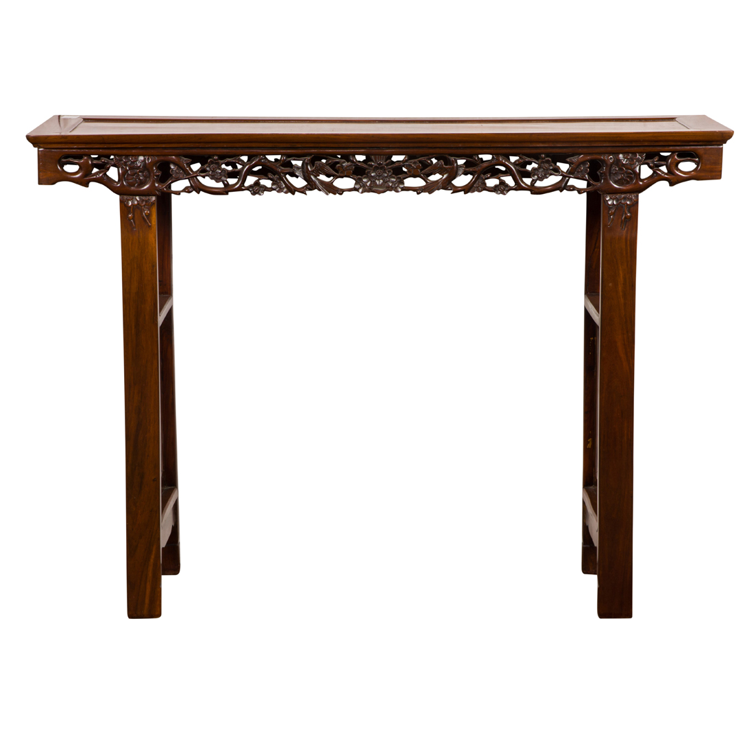 CHINESE HARDWOOD SIDE TABLE Chinese