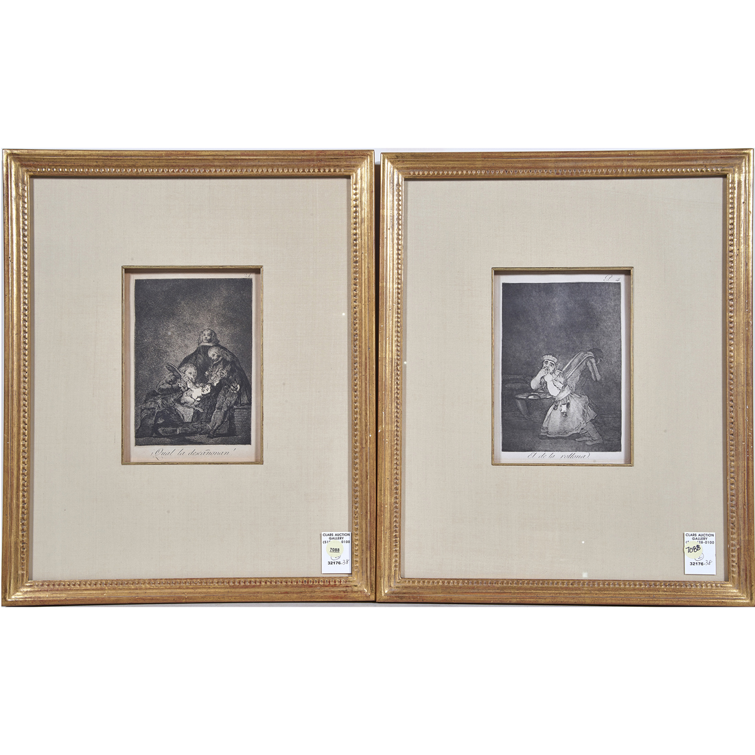 PRINTS AFTER FRANCISCO GOYA lot 2d2c32