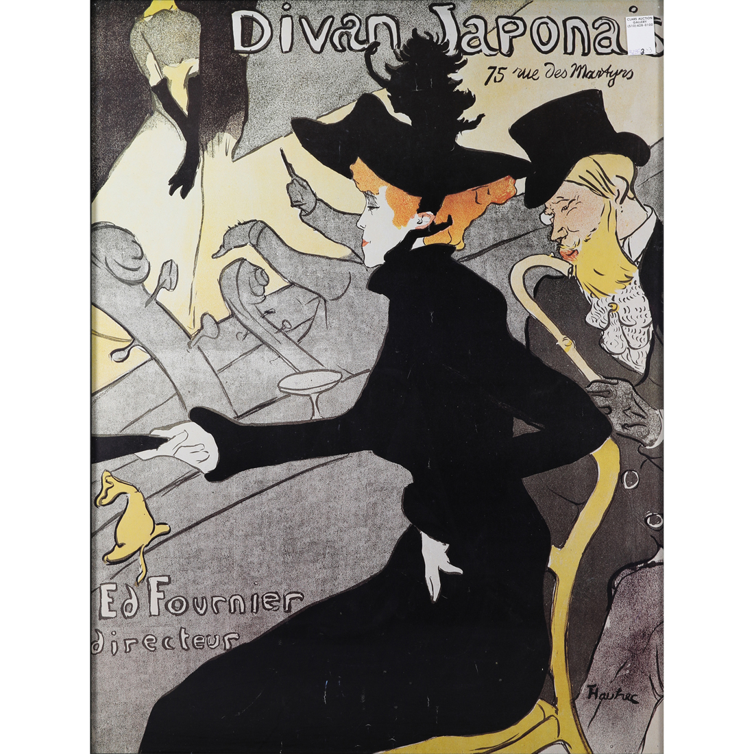 POSTER AFTER HENRI DE TOULOUSE LAUTREC 2d2c4d