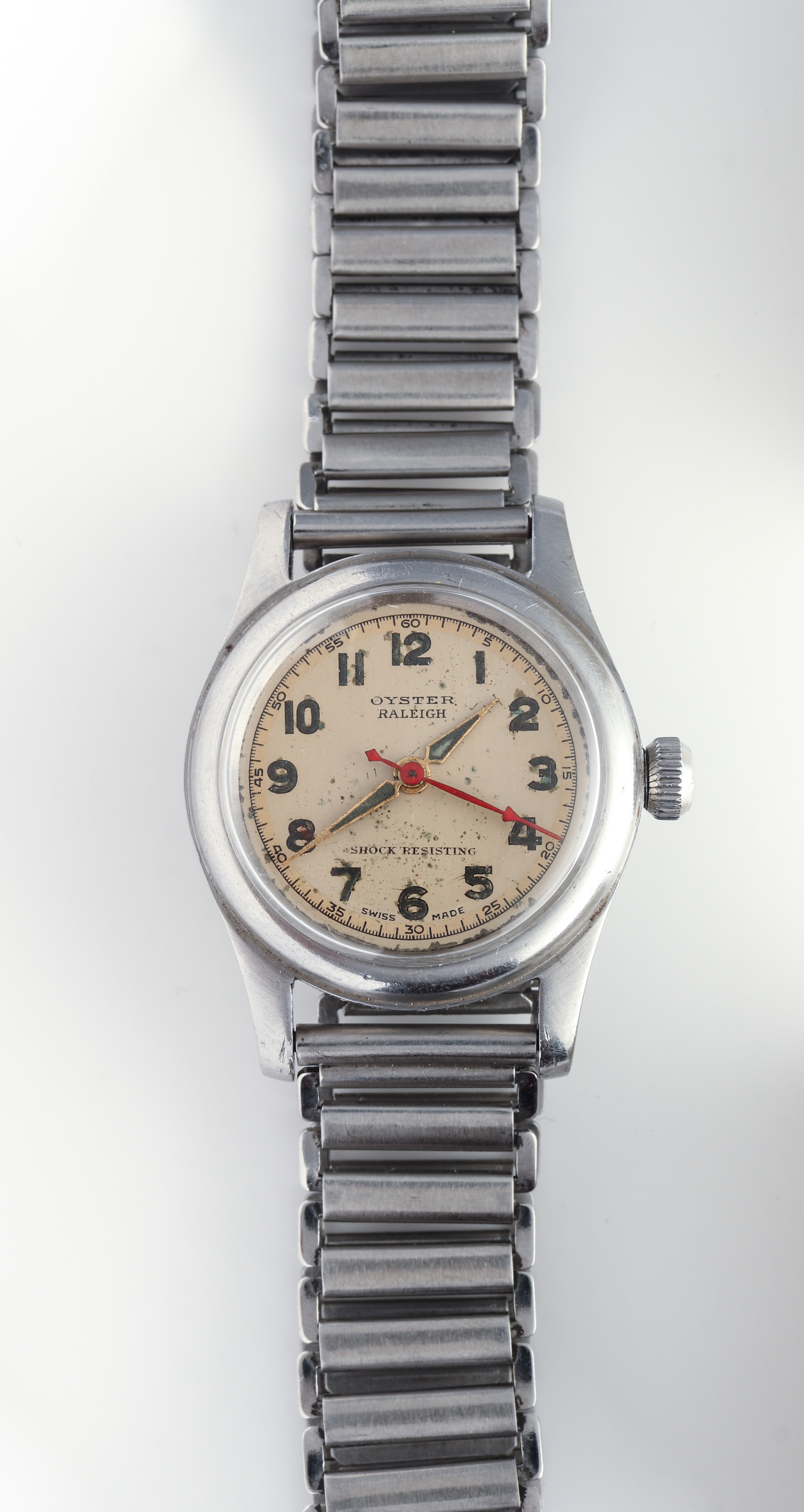 1940'S ROLEX OYSTER RALEIGH STAINLESS