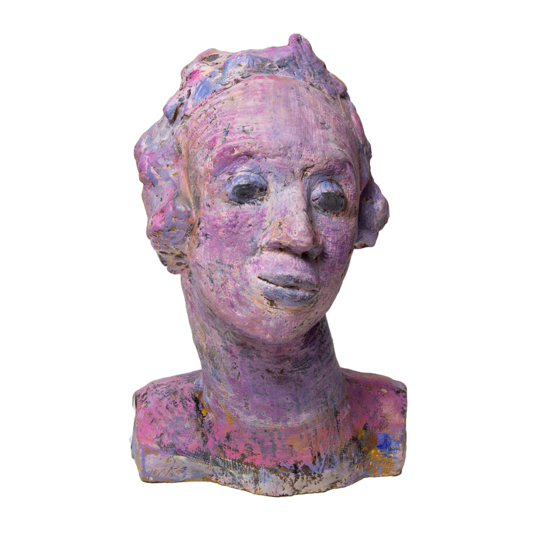 MODERNIST TERRACOTTA POLYCHROME 2d2d4d