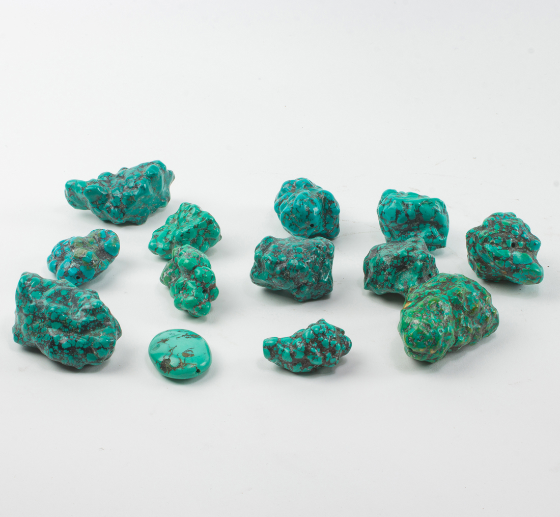 GROUP OF TURQUOISE SPECIMENS Group of