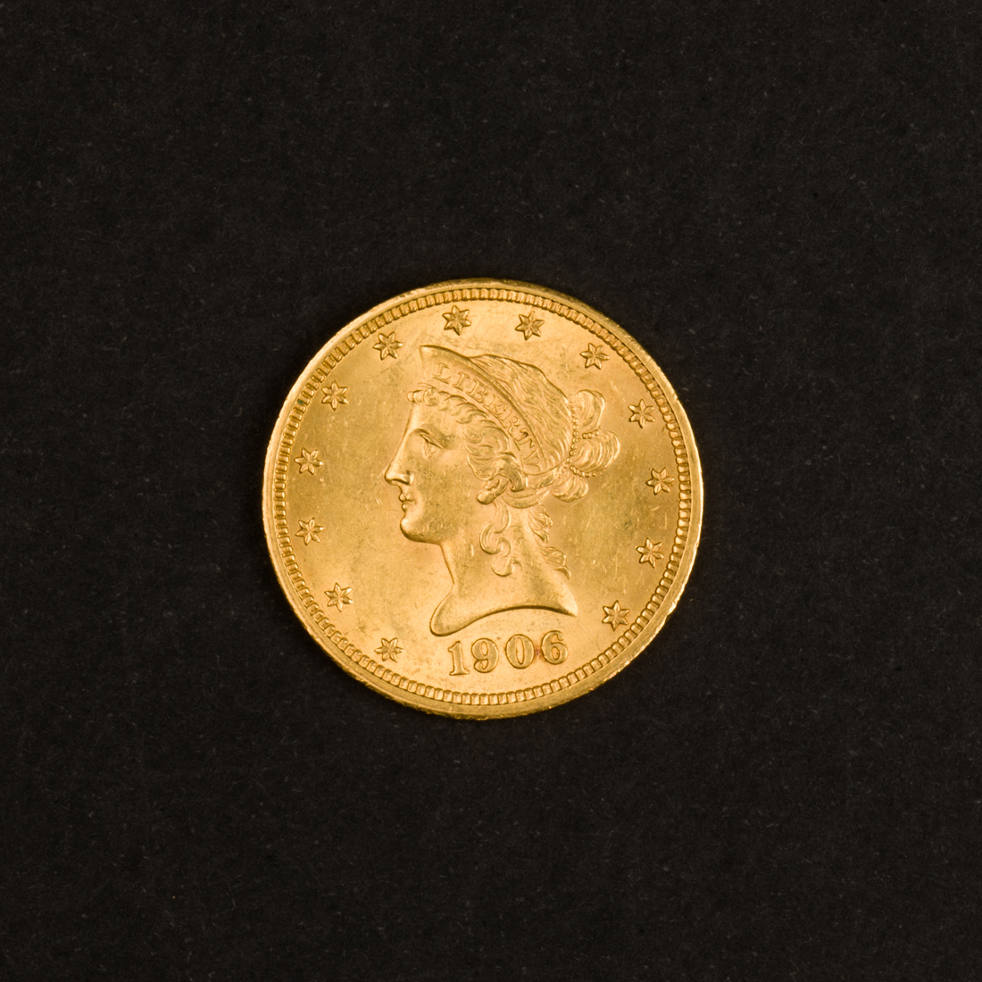 1906 10 LIBERTY HEAD GOLD EAGLE 2d2f2c