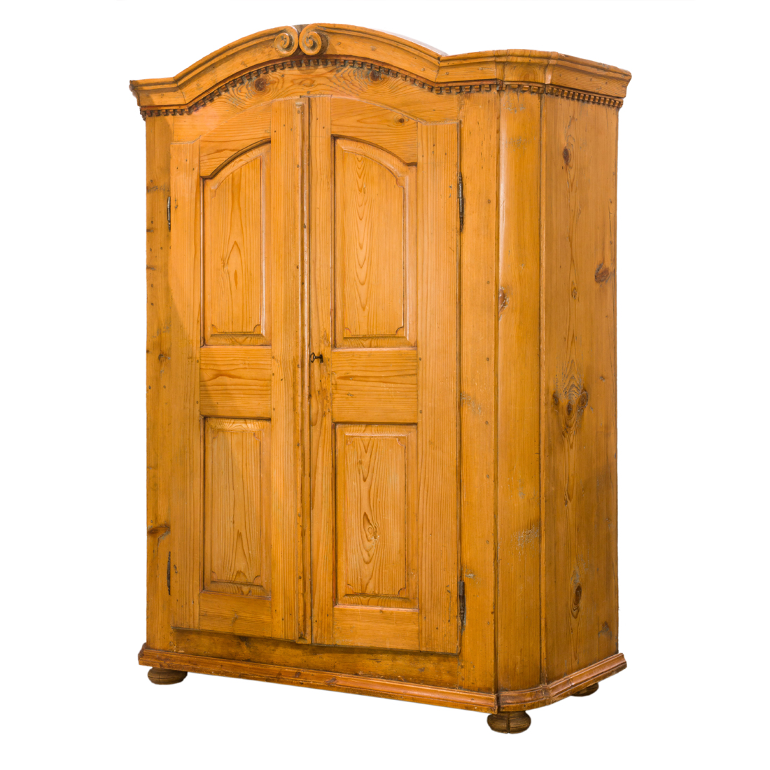 A FRENCH PROVINCIAL PINE ARMOIRE 2d2fb9