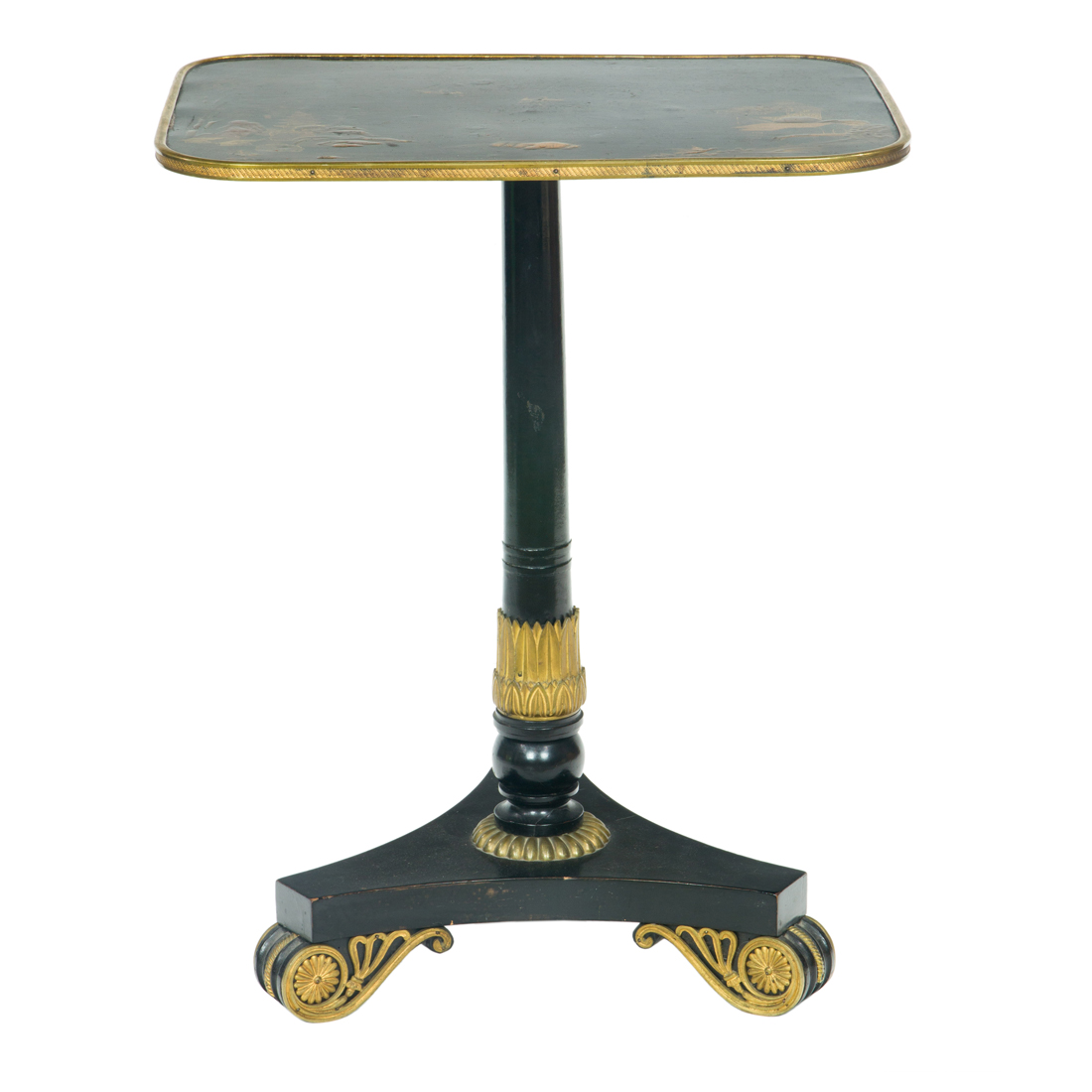 A REGENCY CHINOISERIE LACQUERED 2d2fba
