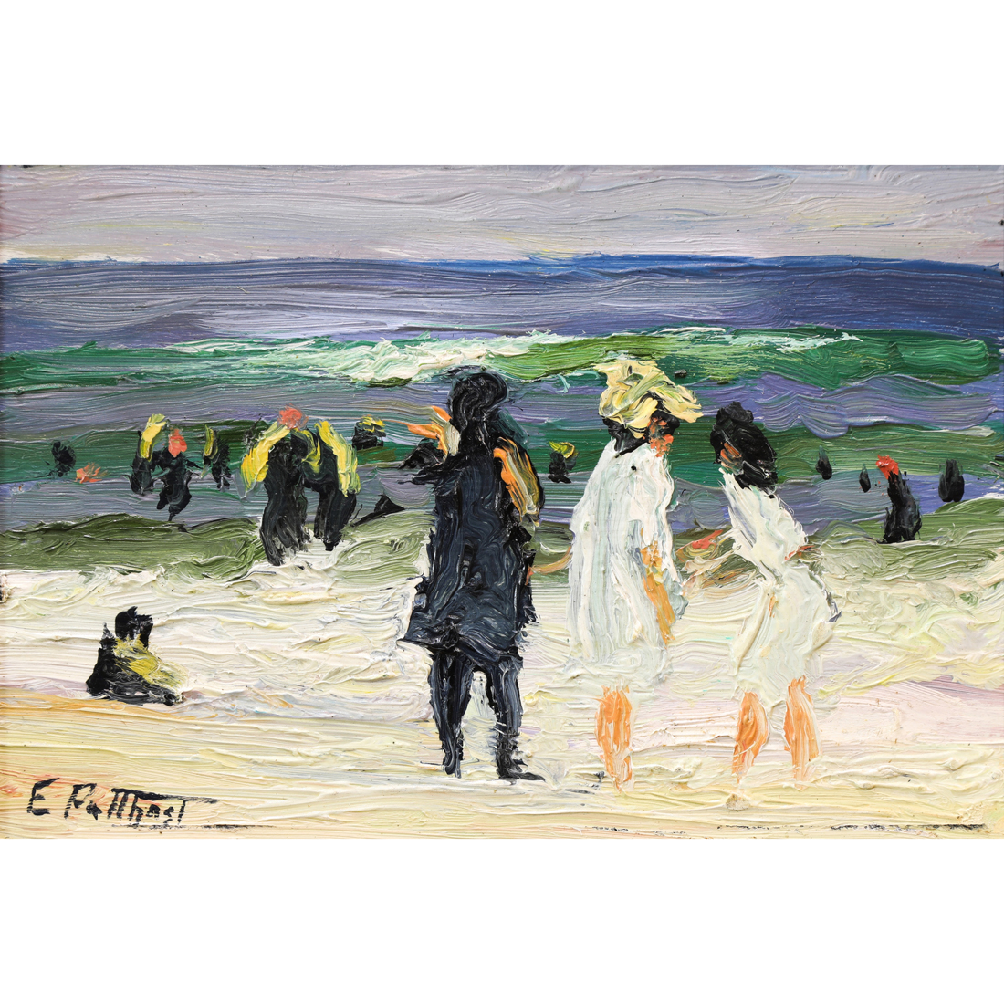 PAINTING EDWARD POTTHAST Edward 2d3005