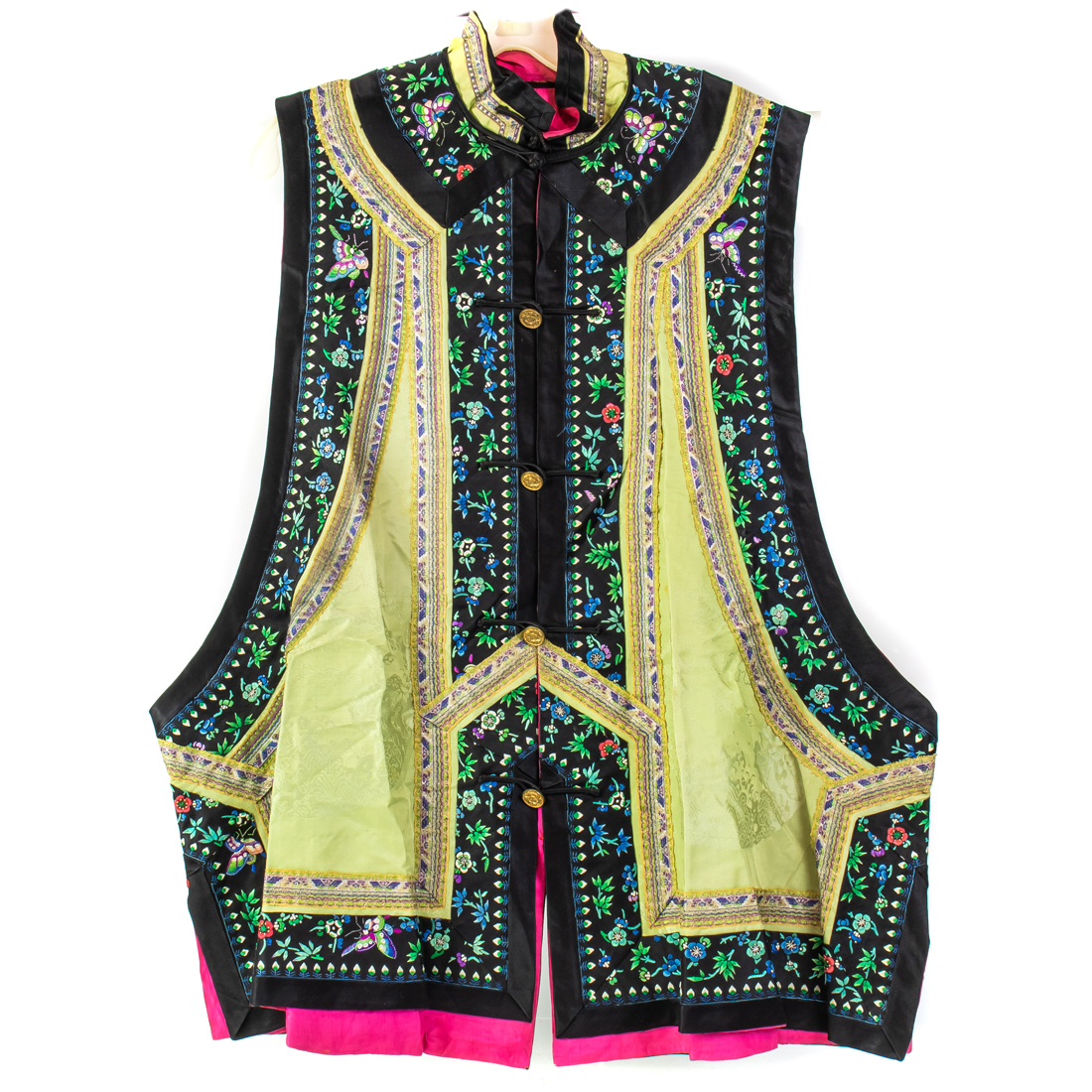 CHINESE EMBROIDERED VEST Chinese 2d3114