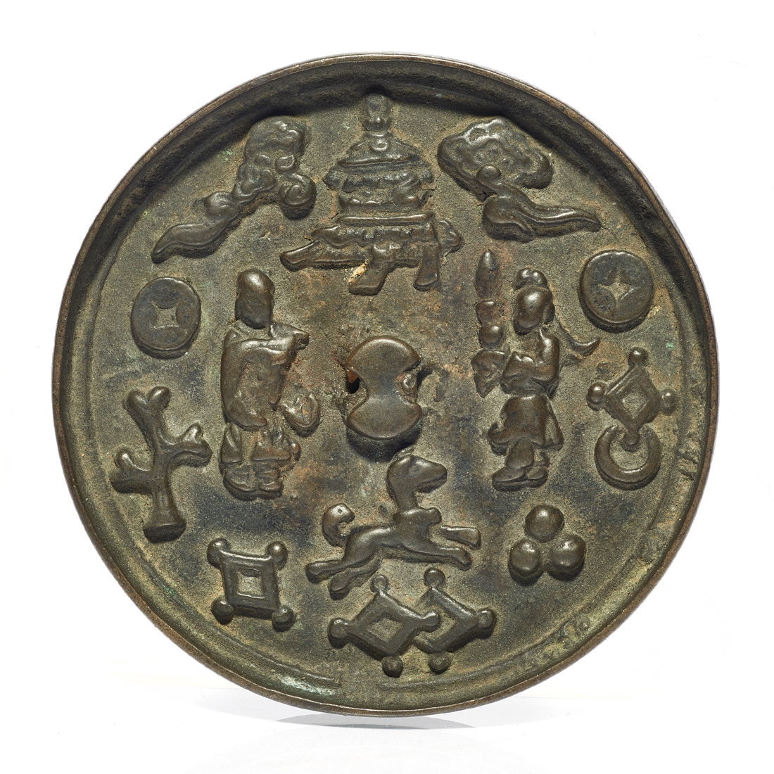 CHINESE BRONZE MIRROR Chinese bronze