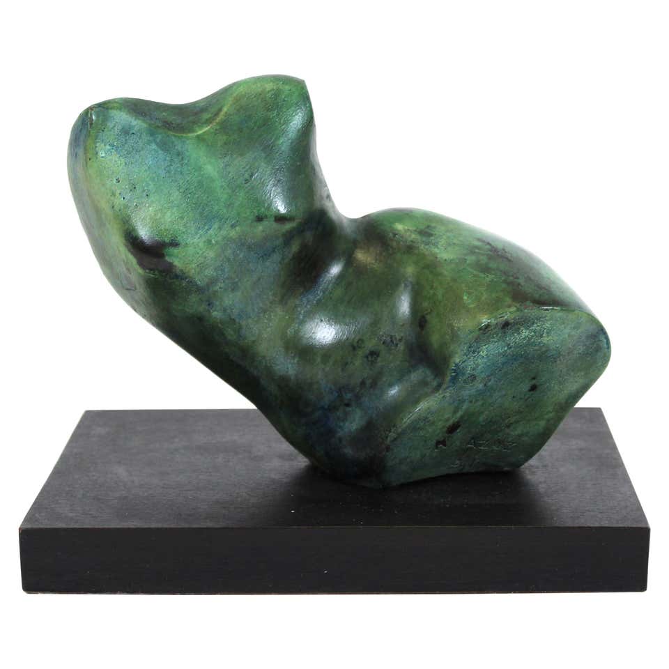 HAIM AZUZ MODERN ODALISQUE SCULPTURE 2d3363