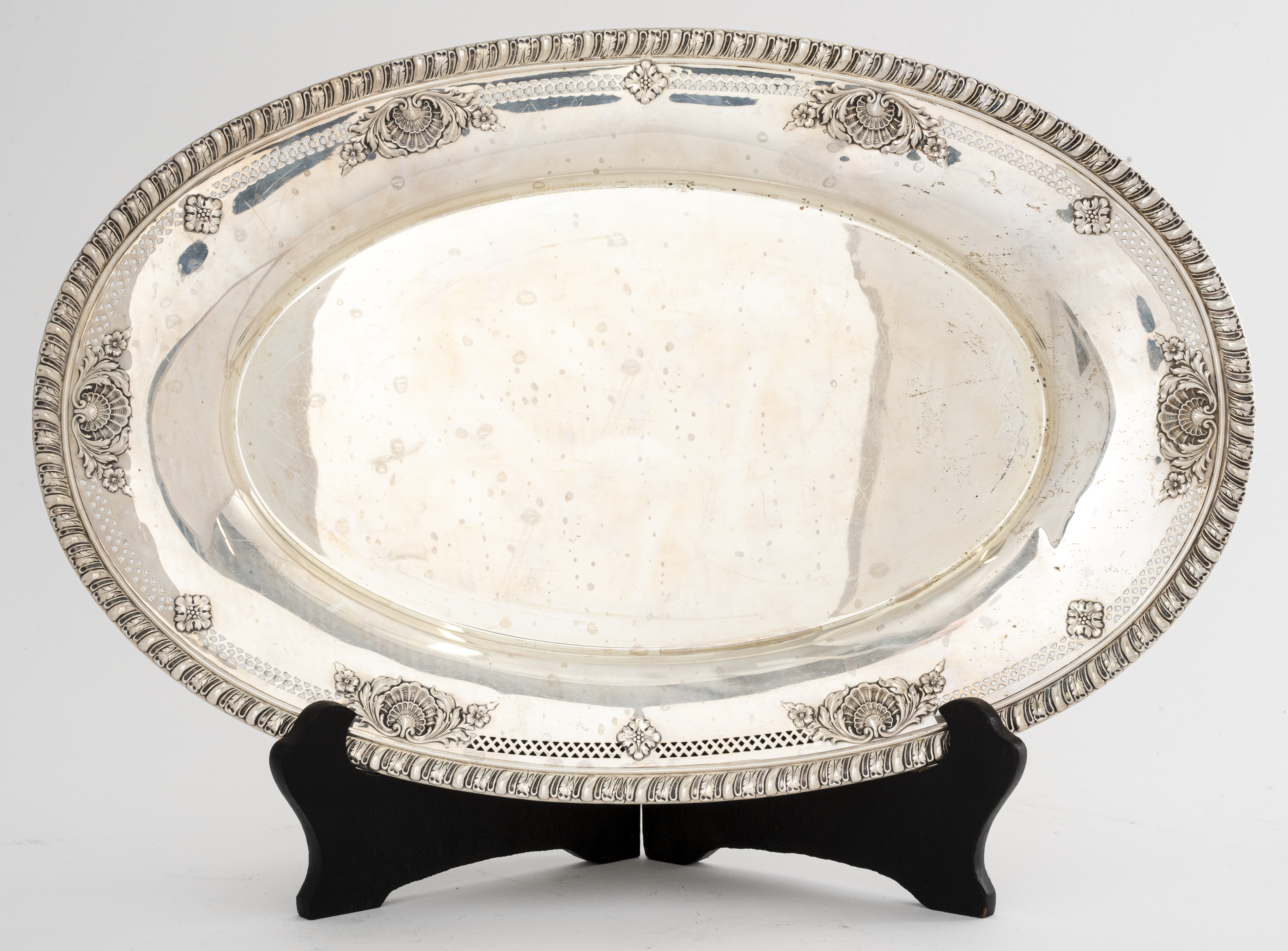 WALLACE STERLING SILVER OVAL PLATTER 2d36d6