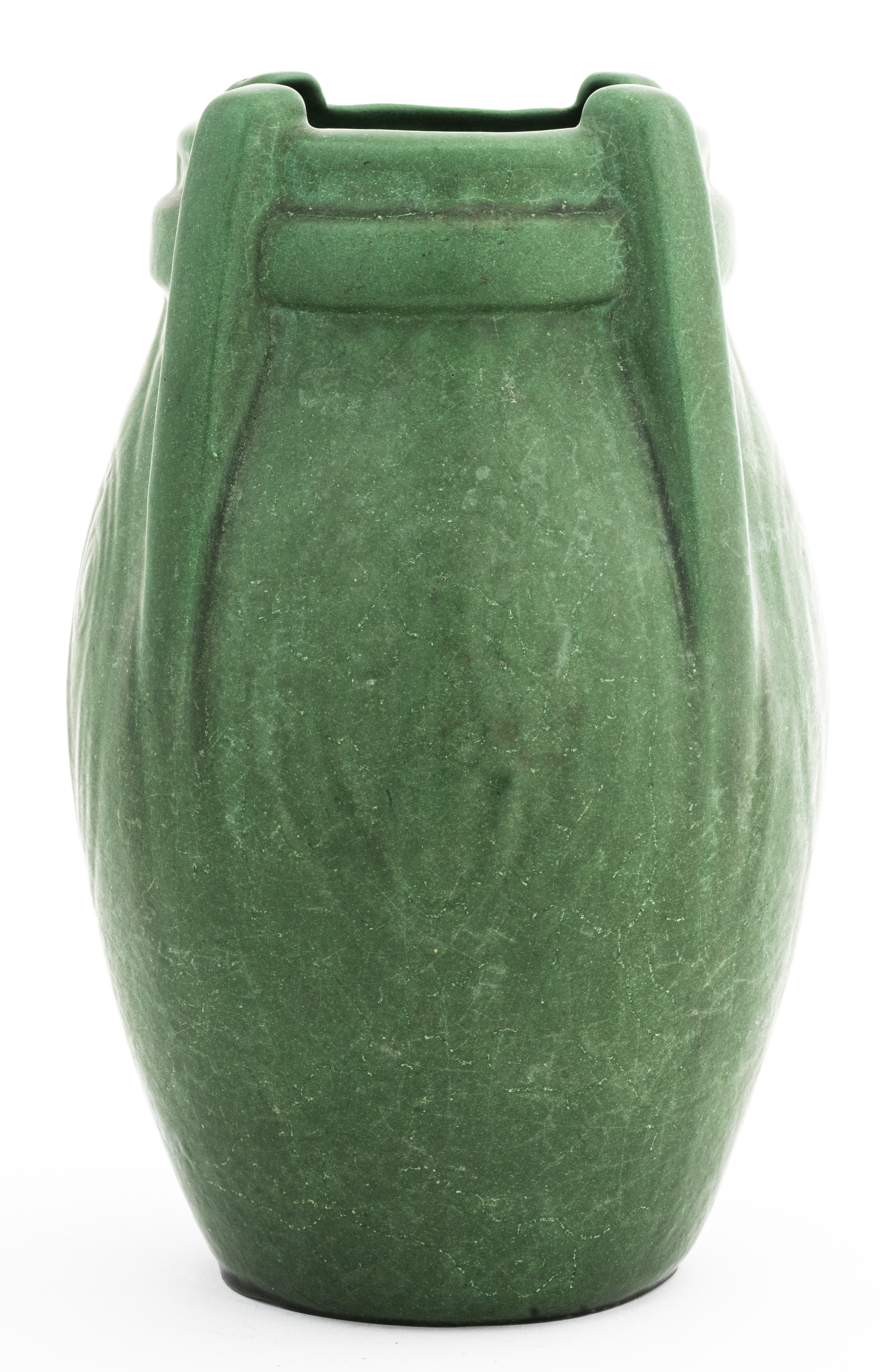 ARTS & CRAFTS WELLER POTTERY MATTE GREEN