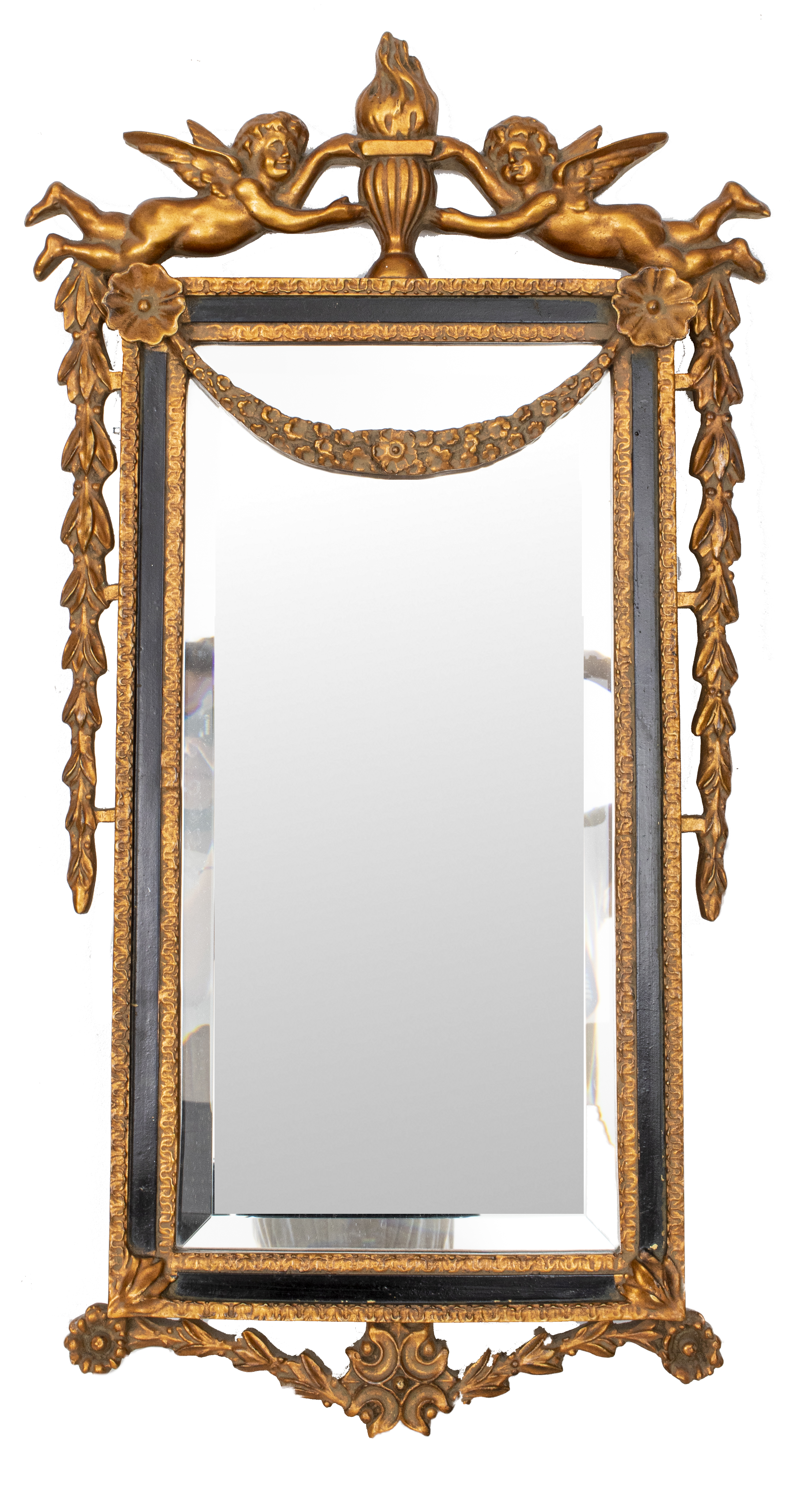 NEOCLASSICAL STYLE GILTWOOD MIRROR 2d39d7