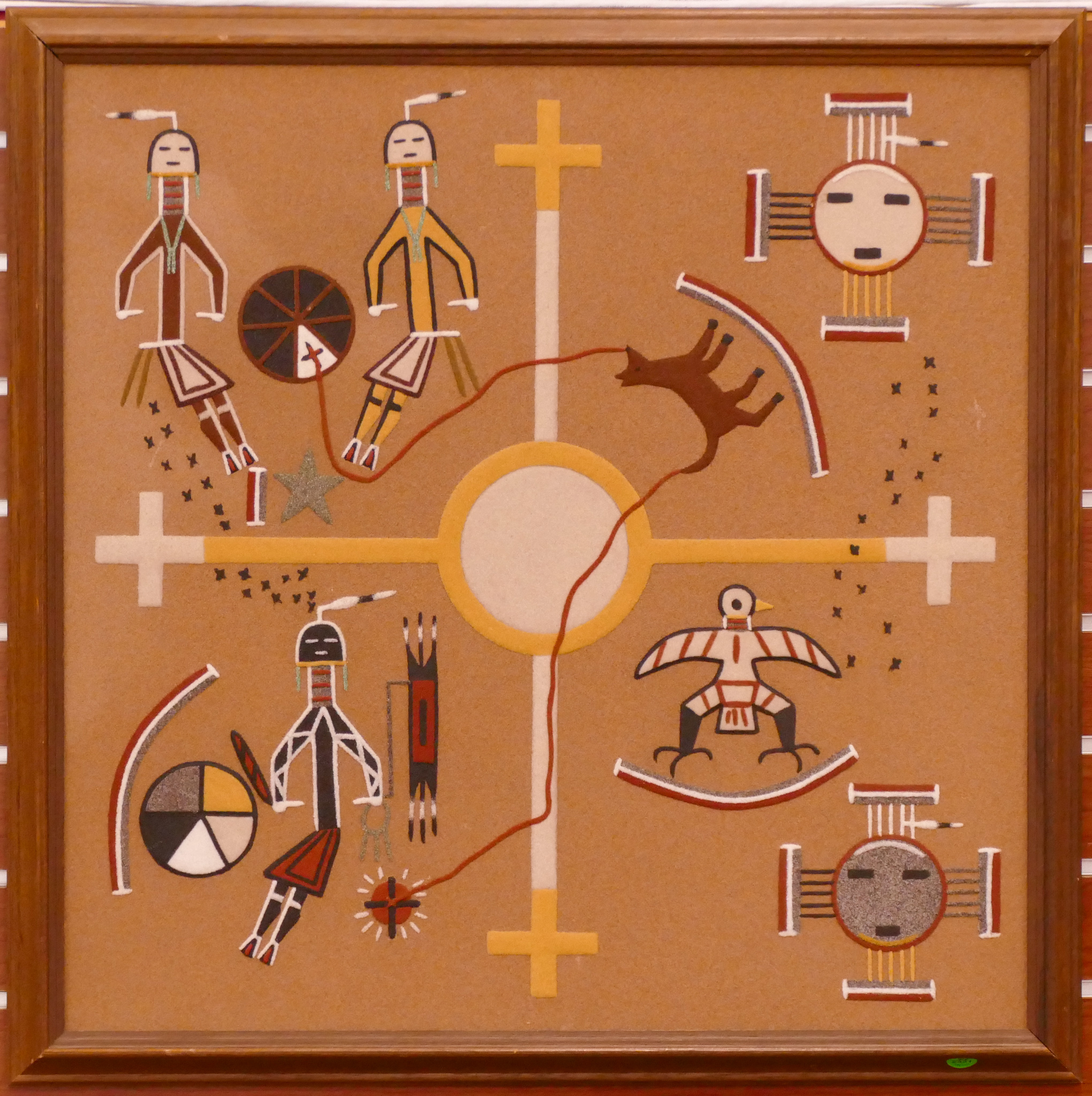 Navajo Creation Story Sand Painting 2d6231