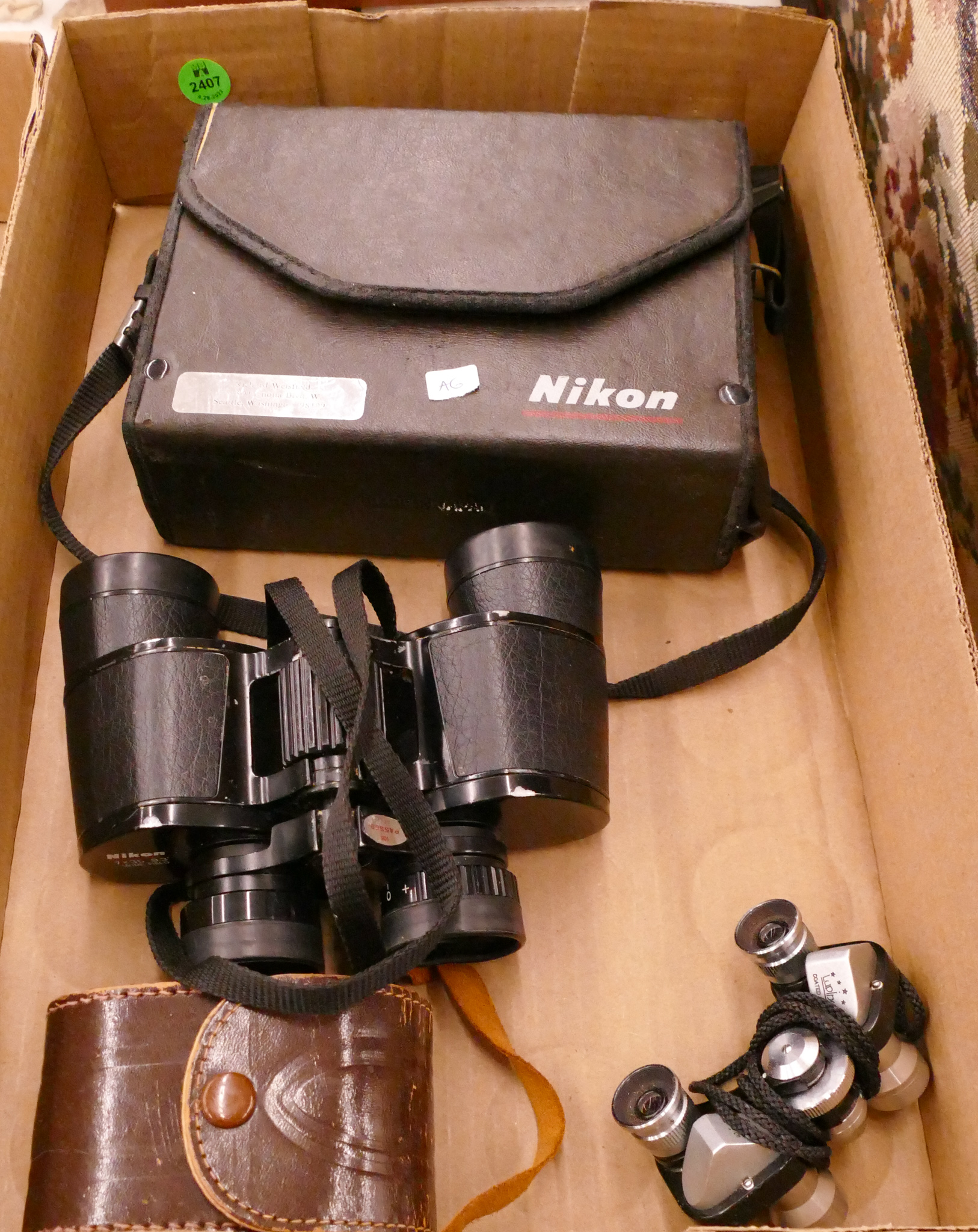 Box Nikon Binoculars Etc