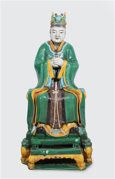Large Chinese sitting ceramic figure 2d628f