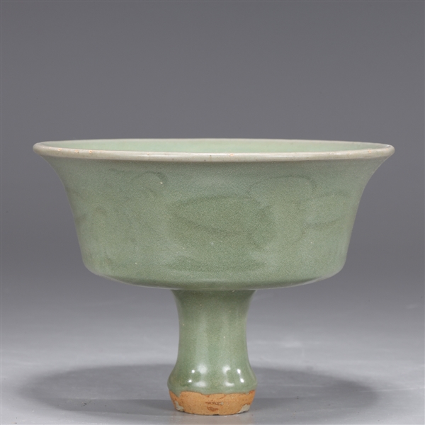 Chinese celadon glazed stem bowl 2d62b1