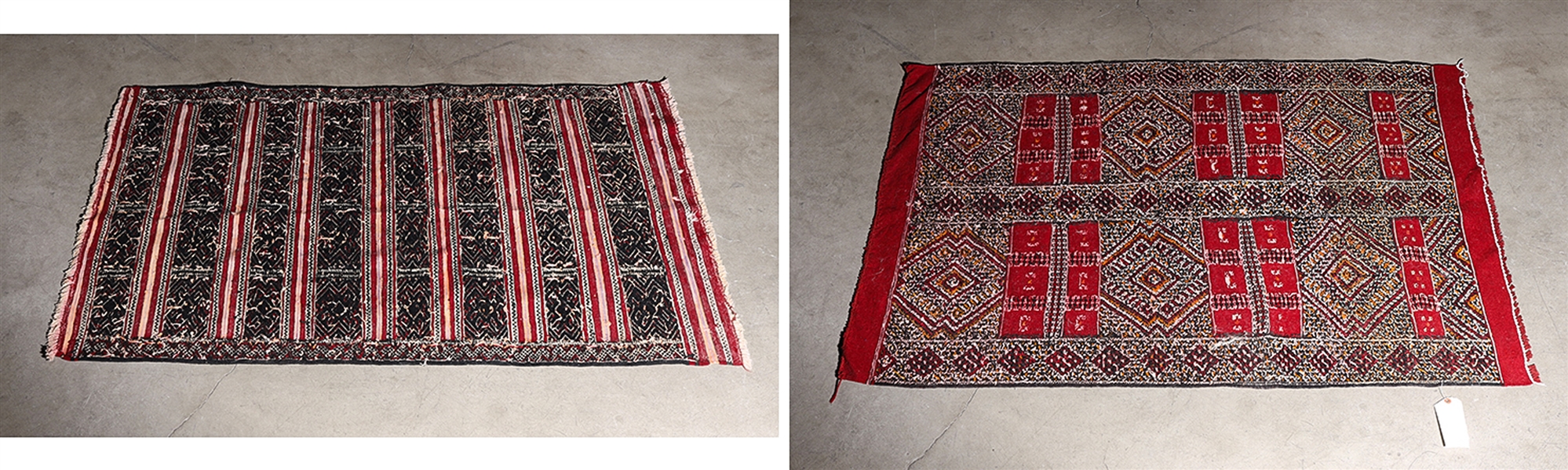 Lot of two Afghan Kilim rugs both 2d6347