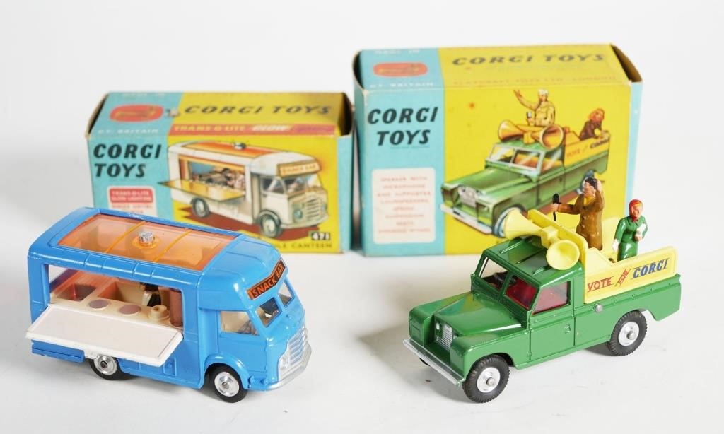 VINTAGE DIE CAST CORGI TOY CARSCorgi 2d6873