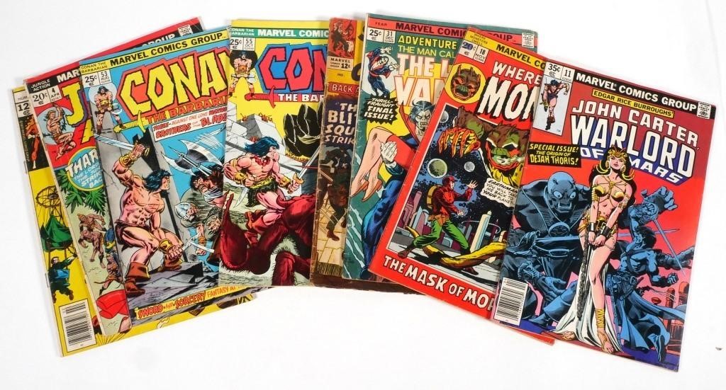 VINTAGE BRONZE AGE MARVEL COMICSLot