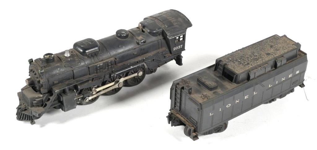 LIONEL 027 GAUGE LOCOMOTIVE 2037