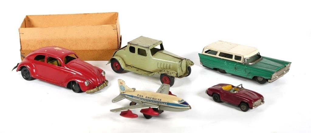 VINTAGE WIND-UP AND FRICTION TOYSLot