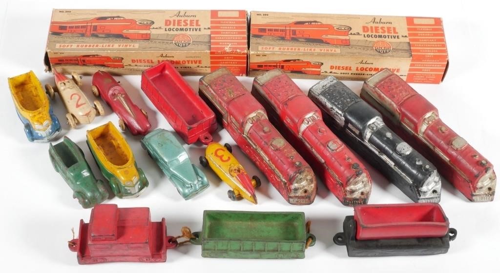 VINTAGE ARCOR RUBBER TOYSLot of