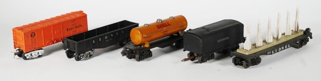 LIONEL 027 GAUGE TRAIN CARSSet