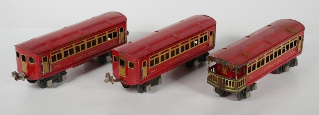 LIONEL LINES CARS 1690 AND 1691Three 2d697d
