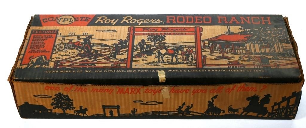VINTAGE MARX ROY ROGERS RODEO RANCH 2d698f