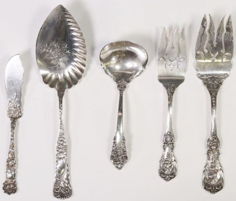  5 STERLING FLATWARE FRANCIS 2d6a27