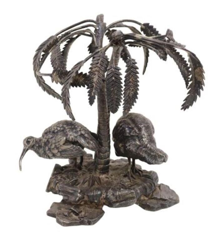 ELKINGTON SILVERPLATE CENTERPIECE BIRDS