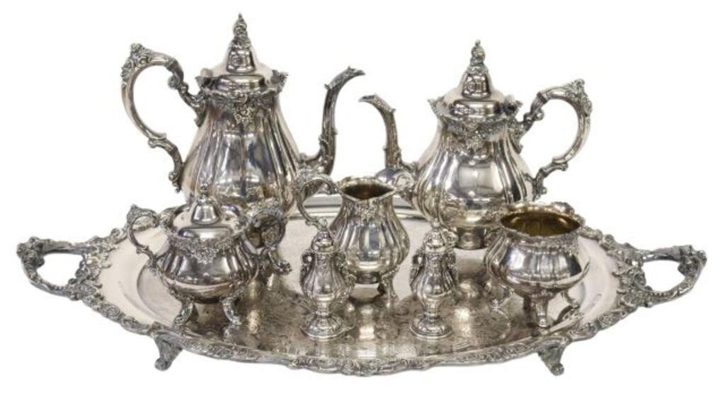 (8) WALLACE 'BAROQUE' SILVERPLATE