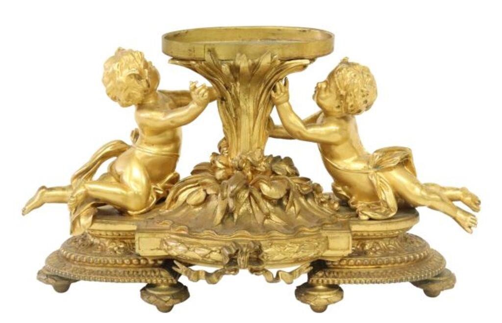 FRENCH LOUIS XV STYLE ORMOLU CENTERPIECE 2d6b35