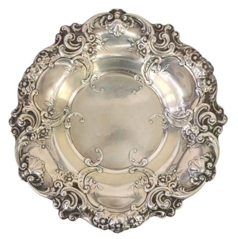 GORHAM STERLING SILVER ROUND VEGETABLE