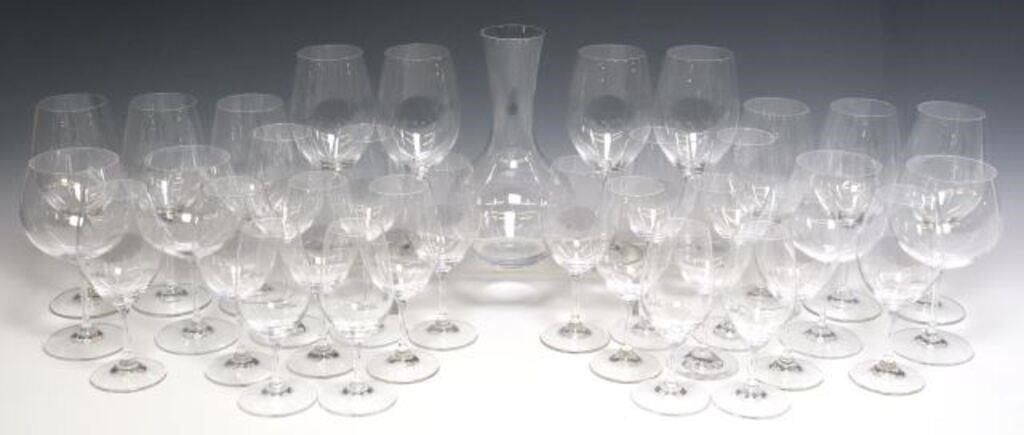  33 RIEDEL COLORLESS GLASS STEMWARE 2d6b7f