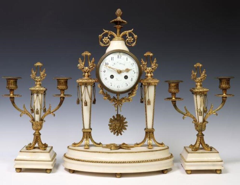  3 FRENCH LOUIS XVI STYLE GILT 2d6c74