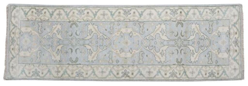 HAND TIED OUSHAK RUNNER INDIA  2d6c80