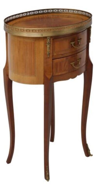 FRENCH LOUIS XV STYLE INLAID FRUITWOOD 2d6ca3