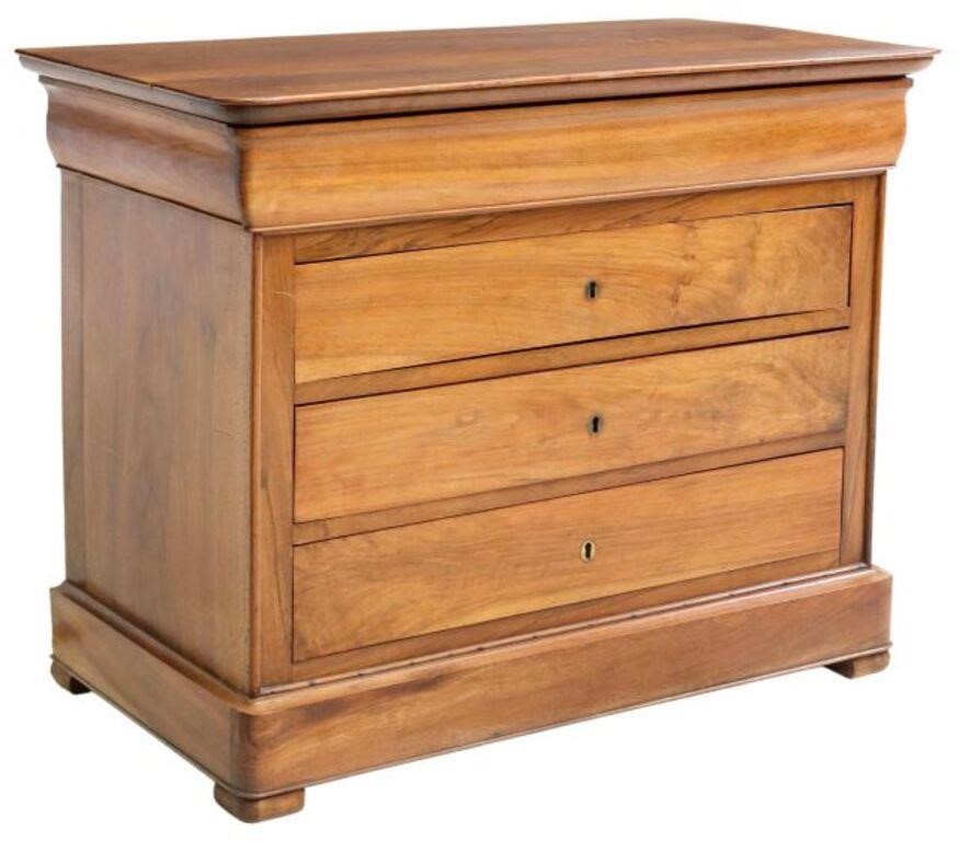 FRENCH LOUIS PHILIPPE FOUR DRAWER