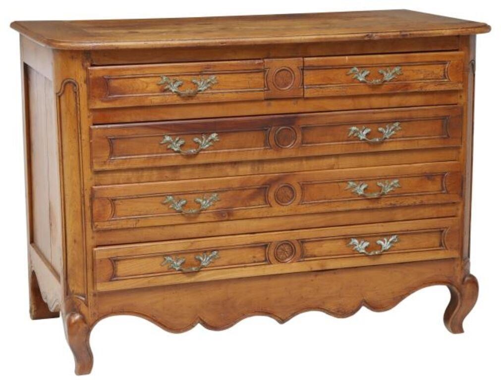 FRENCH LOUIS XV STYLE FIVE DRAWER