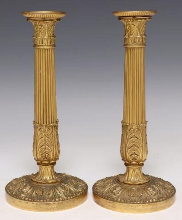 (2) FRENCH NEOCLASSICAL ORMOLU