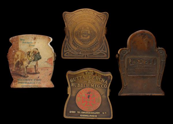 FOUR BRASS AND OTHER 1920S ADVERTISING 2d6e02