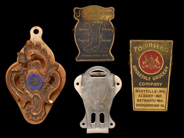 FOUR BRASS AND OTHER 1920S ADVERTISING 2d6e0d