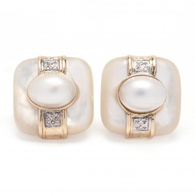 GOLD, MOTHER-OF-PEARL, MABè PEARL,