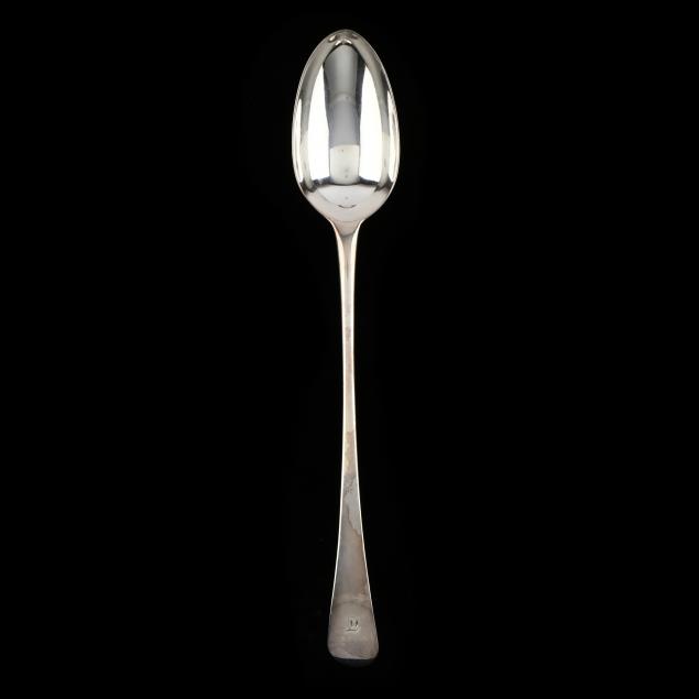 GEORGE III SILVER STUFFING SPOON  2d6fc9