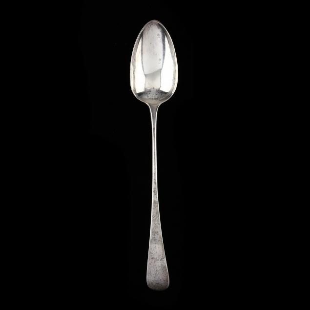 GEORGE III SILVER STUFFING SPOON  2d6fd4