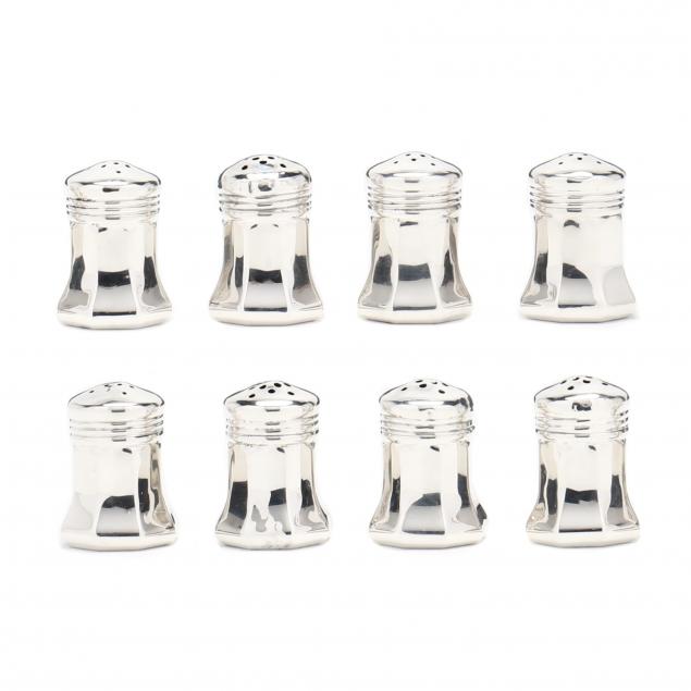 SET OF EIGHT INDIVIDUAL STERLING 2d6fef